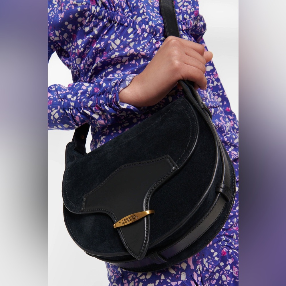 Isabel Marant Botsy Suede Crossbody Bag